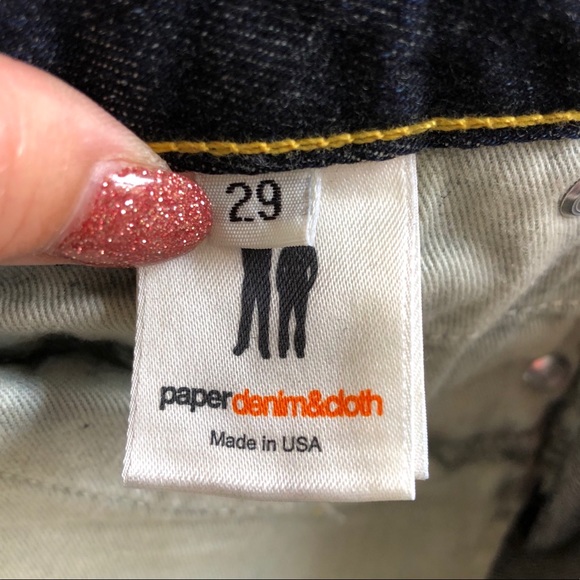 Paper Denim & Cloth Flair Distressed Jeans - Picture 4 of 6